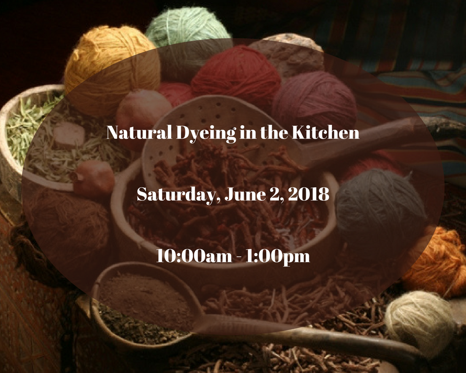 Natural Dyeing in the Kitchen